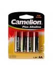 Батарейка AA (LR6) алкалиновая Camelion